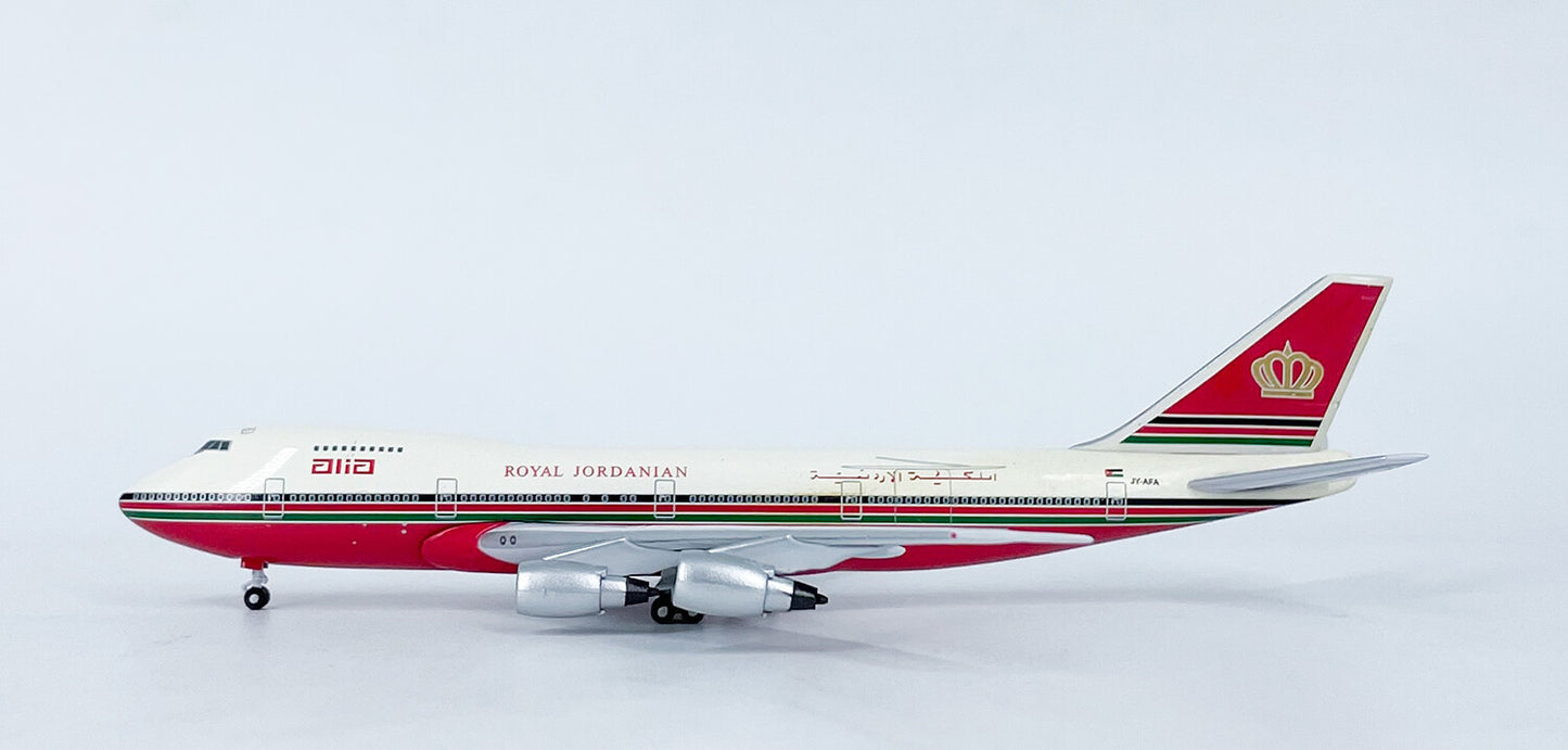 1:500 InFlight ROYAL JORDANIAN BOEING 747-200 Passenger Airplane Diecast Model