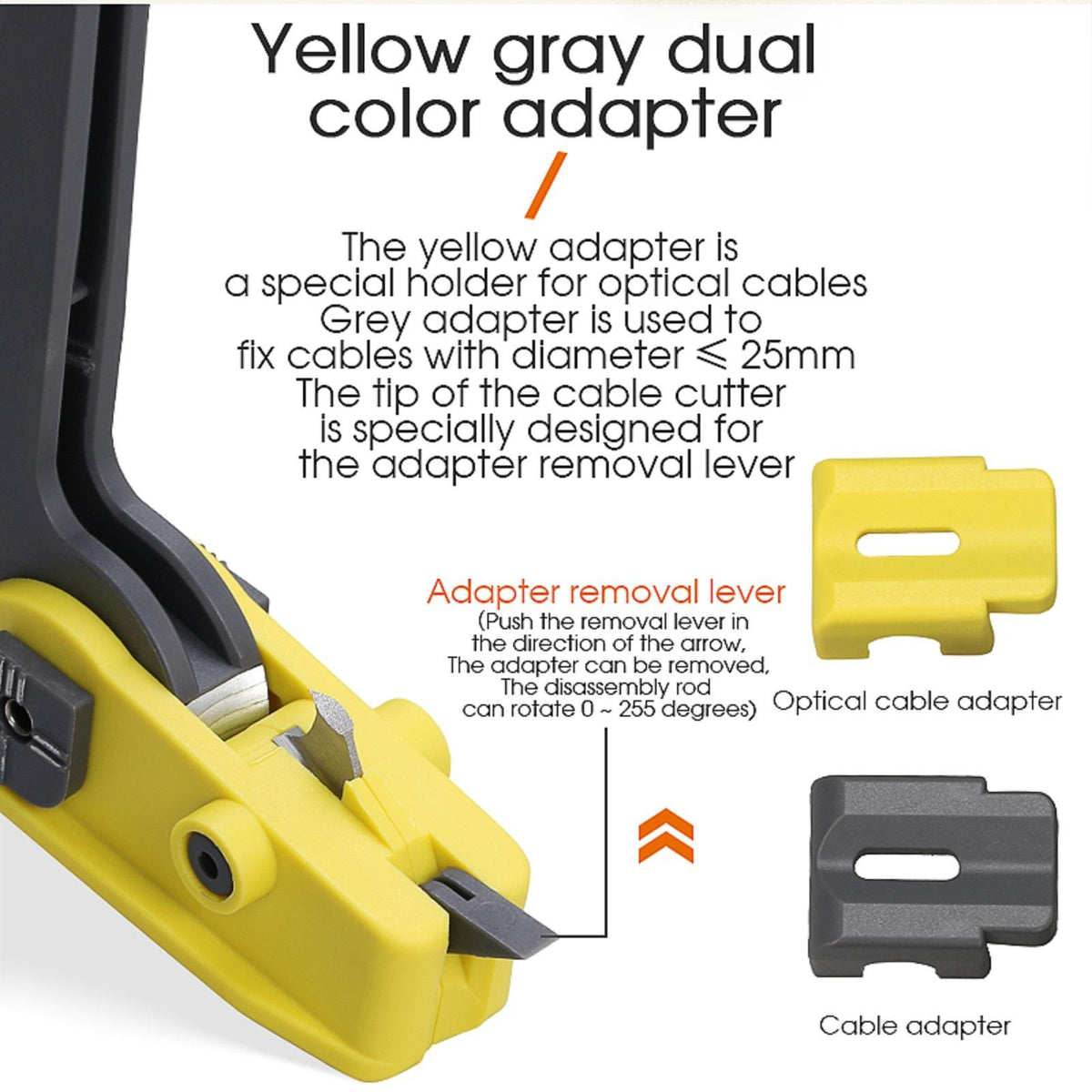 Fiber Optic Cable Stripping Knife KMS-K Longitudinal Cable Cutter Slitter B