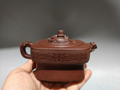 Chinese Yixing Zisha Clay Handmade Exquisite Dragon Teapot
