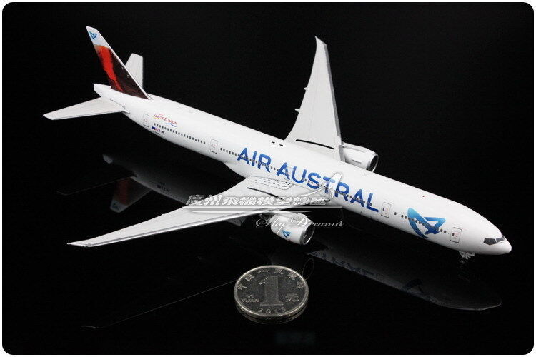 1:400 Scale Phoenix AIR AUSTRAL BOEING 777-300ER Passenger Plane Diecast Model