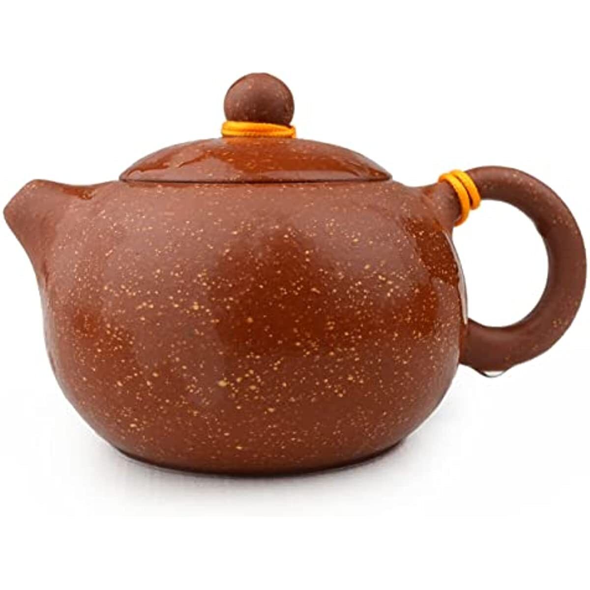 Teapot 200ML Chinese Yixing Clay Xishi red nud Pots Filter Infuser for Loose Tea