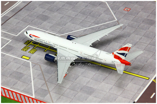 1:400 GeminiJets BRITISH AIRWAYS B777-200ER Airplane Diecast Aircraft Model