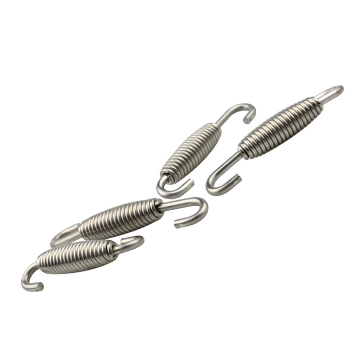 4 Pieces 55mm Exhaust spring Pipe Muffler Springs Swivel 55mm Motorcycle F
