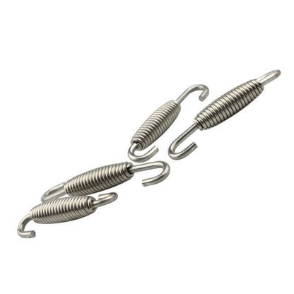 4 Pieces 55mm Exhaust spring Pipe Muffler Springs Swivel 55mm Motorcycle F