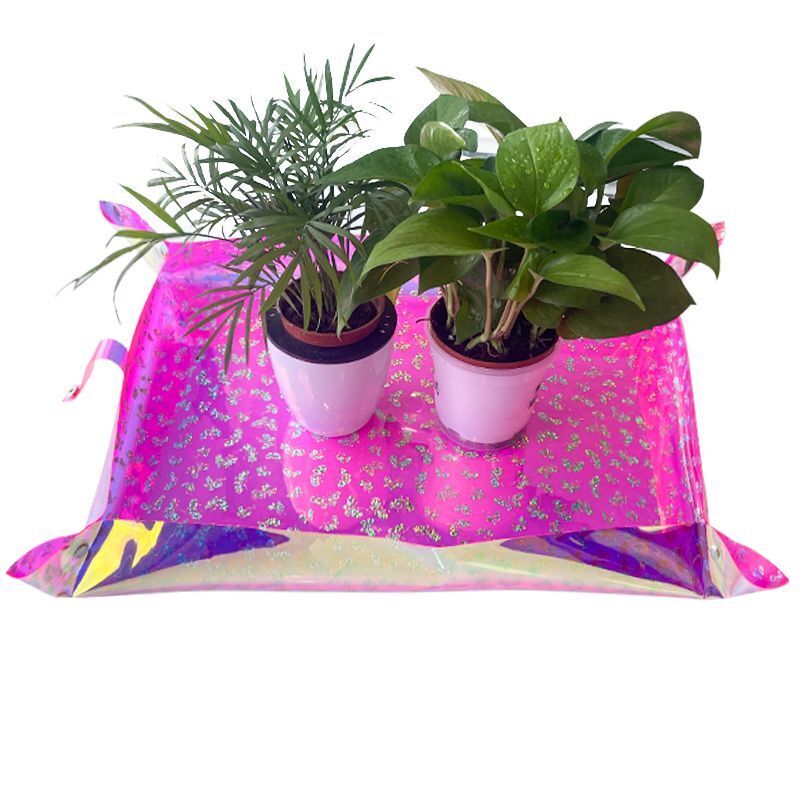 Planting Mat PVC Holographic Gardening Potting Pad Foldable Garden Tools 68x50cm