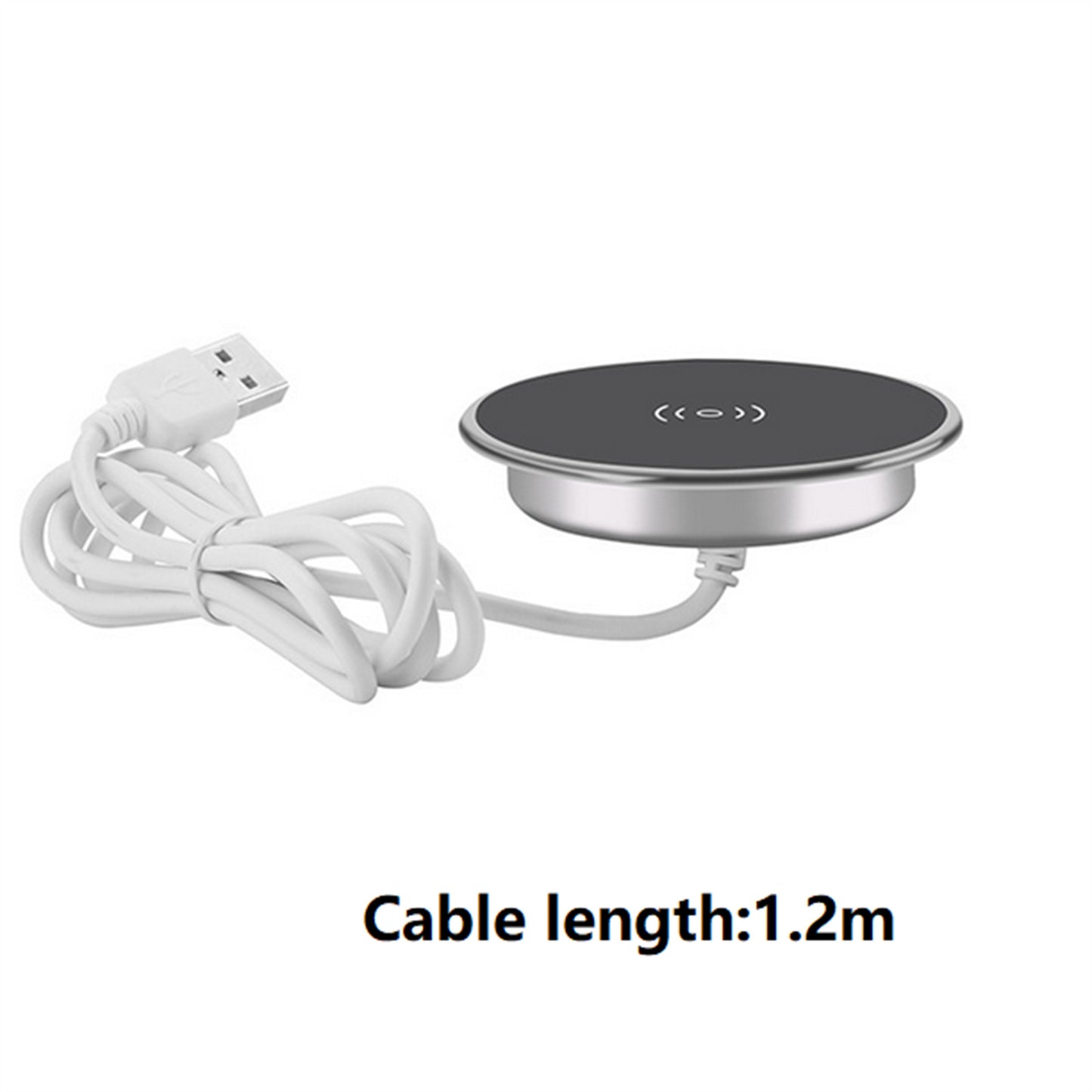 Phone Wireless Fast Charger Furniture Table Desktop Embedded For Apple HUAWEI