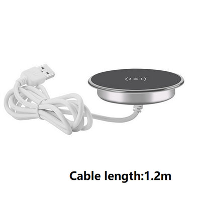 Phone Wireless Fast Charger Furniture Table Desktop Embedded For Apple HUAWEI
