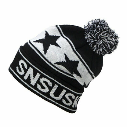 Autumn Winter Ski Hat Snowboard Winter Skating Beanies Head Warm Acrylic Thermal