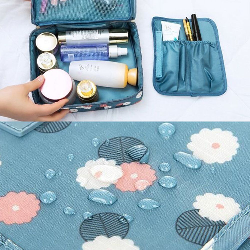 Travel Makeup Bag Toiletries Organizer Waterproof Cosmetic Purse Travel Toiletry
