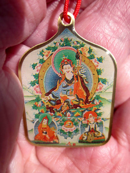 KING GESAR OF LING BELOVED FOLKLORE GURU RINPOCHE TIBETAN BUDDHIST PENDANT
