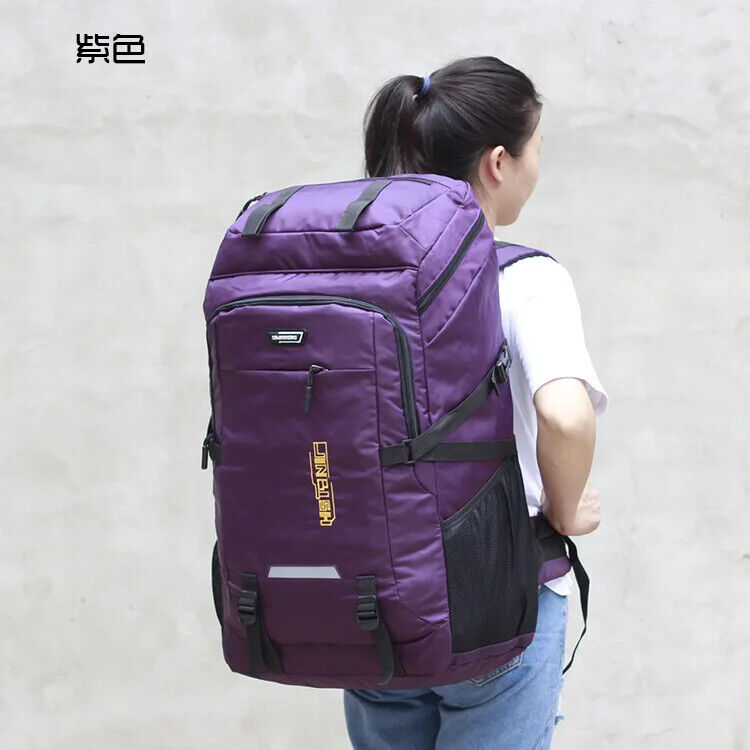 80L 50L Men's Backpack Travel Sports Hiking Backpack School Bag Pack Women