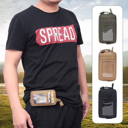 Outdoor Running Multifunction Wallet Travel Mini Coin Wallet Waterproof Card Bag
