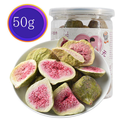 Premium Freeze Dried Figs Dried Fruit Crispy Snacks 50g/250g Baked Raw Materials