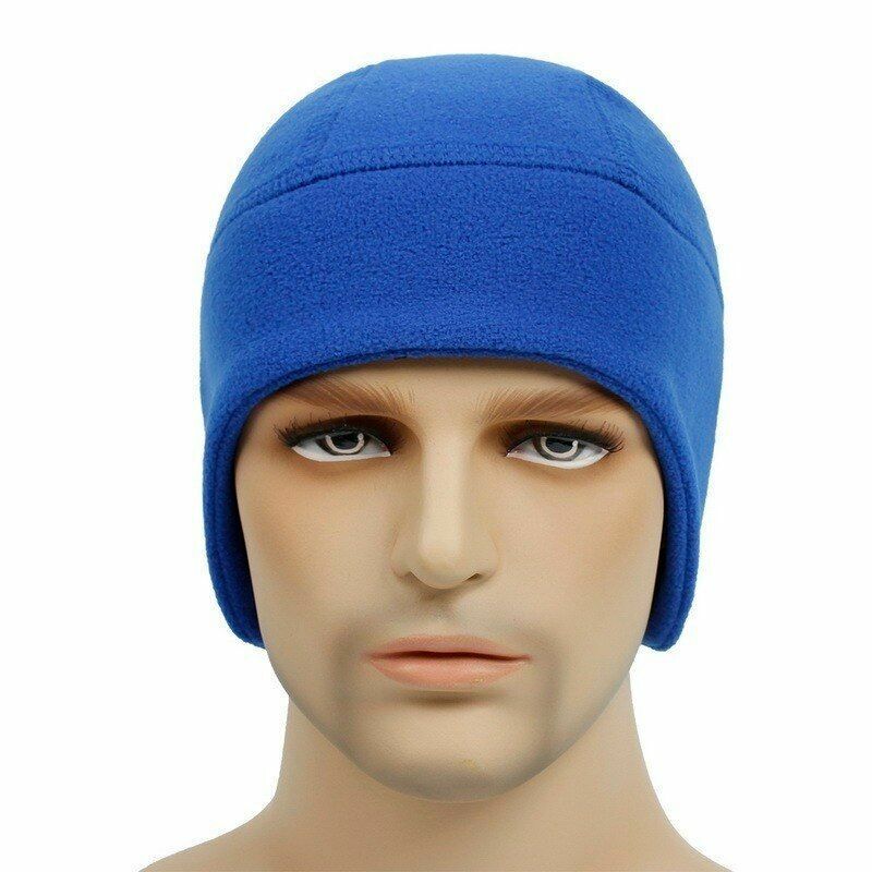 Unisex Outdoor Windproof Winter Warm Fleece Hat Camping Hunting Tactical 56-50CM