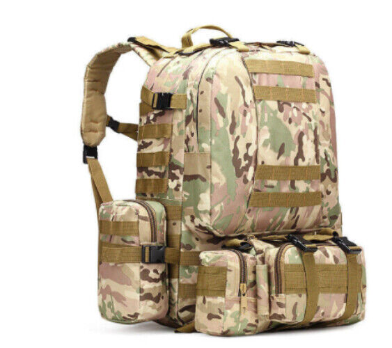 50L Tactical Backpack Men Sport Tactical Bag Hiking Travel Laptop Backpacks