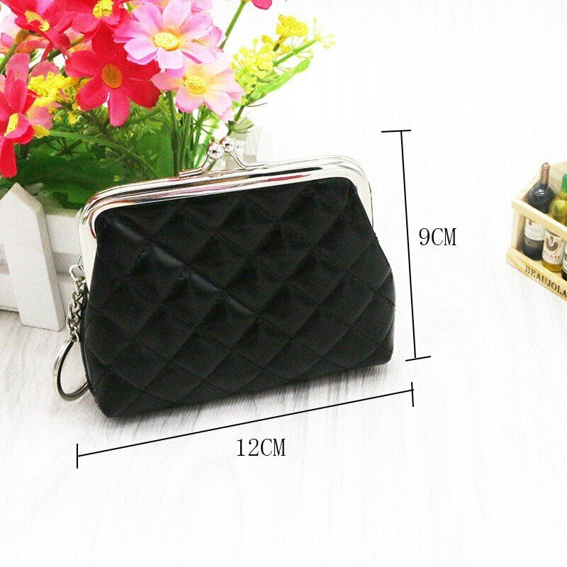 Female Pouch Bag Card Money Clutch Bag Leather Wallet Women's Small Coin Purse