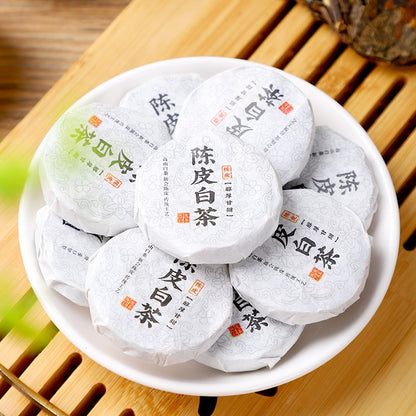 500g Authentic Fuding Tangerine Peel Shoumei old White Tea Bulk Mini Tea Cake