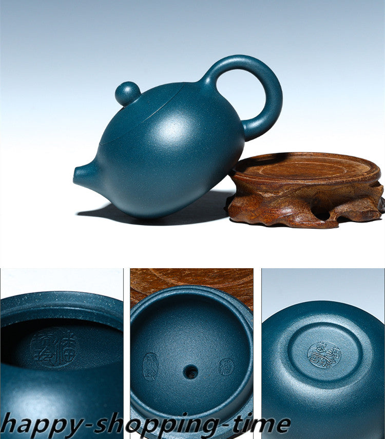 Xishi Tea Pot Marked 100ml Original Ore Yixing Zisha Republic Green Clay Pot New