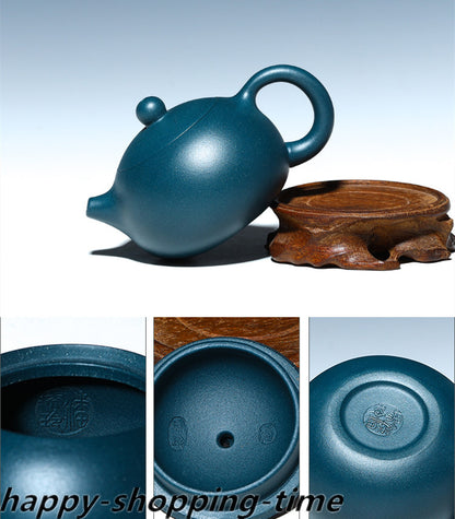 Xishi Tea Pot Marked 100ml Original Ore Yixing Zisha Republic Green Clay Pot New