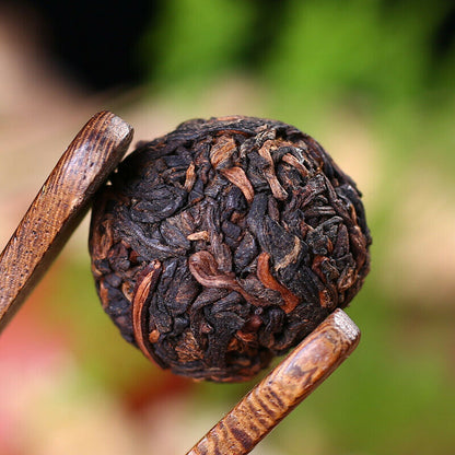 Pu'er Ripe Tea Premium Fermented Pressed Black Tea 500g/1.1LB Pu-Erh Tuocha