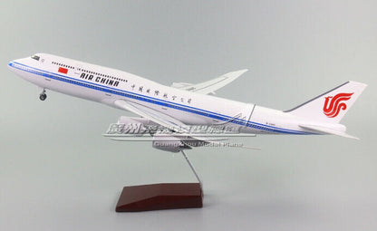 1:160 47CM AIR CHINA BOEING 747-8 Passenger Airplane Resin Aircraft Plane Model