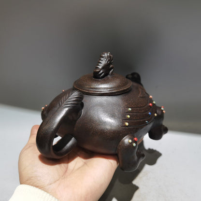 vintage chinese yixing purple clay teapot zisha ceremony fashion Unique teaware