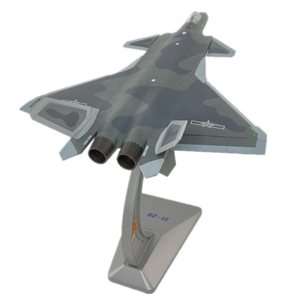 1:60 38CM China J-20 Stealth Fighter Airplane Diecast Military Aircraft Model