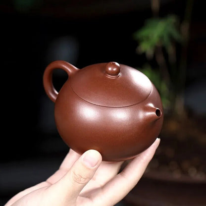 Yixing Zisha Teapot Zisha Tea Set Crude Ore Old Purple Clay Teapot Xi Shi Pot