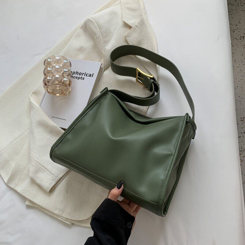 Shoulder Bag Big Bag Pillow Bag Leather Women Bag Ladies Messenger Bag
