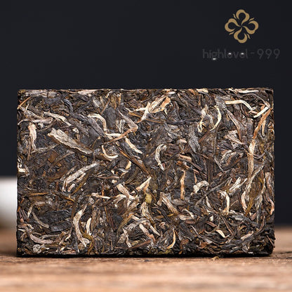 250g Raw Pu'er Tea Brick Yunnan Nannuoshan Old Tree Aroma Aged Mountain Tea