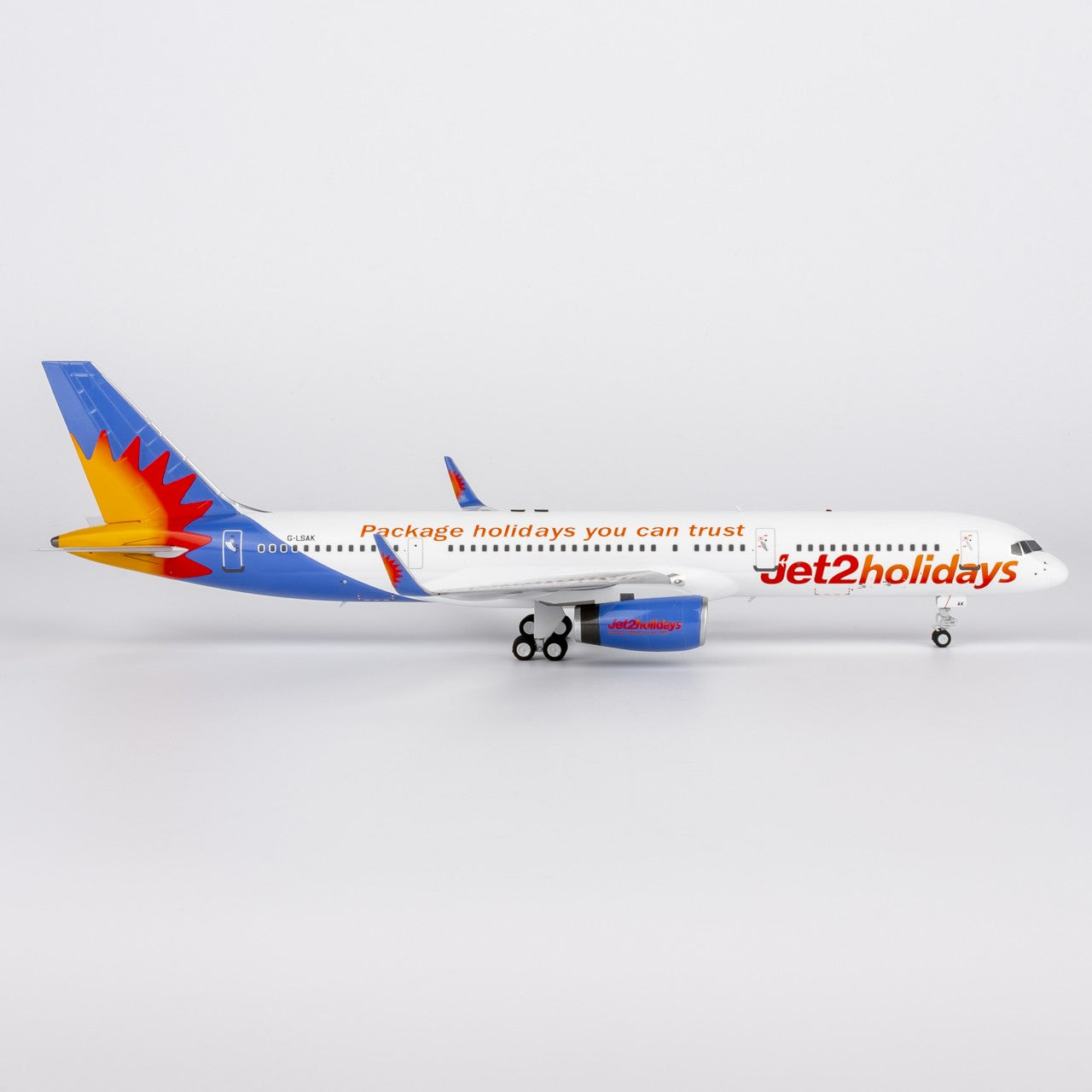 1:200 NGmodels Jet2 Boeing 757-200 Passenger Airplane Diecast Plane Model