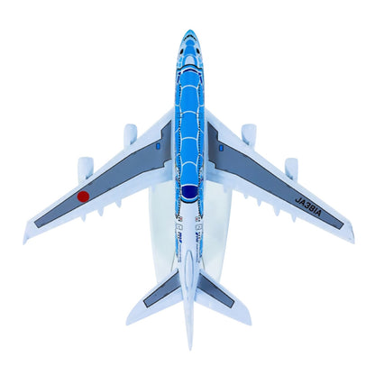 1/500 Scale Aircraft ANA sea turtle painting A380 Alloy Plane Model Display Gift