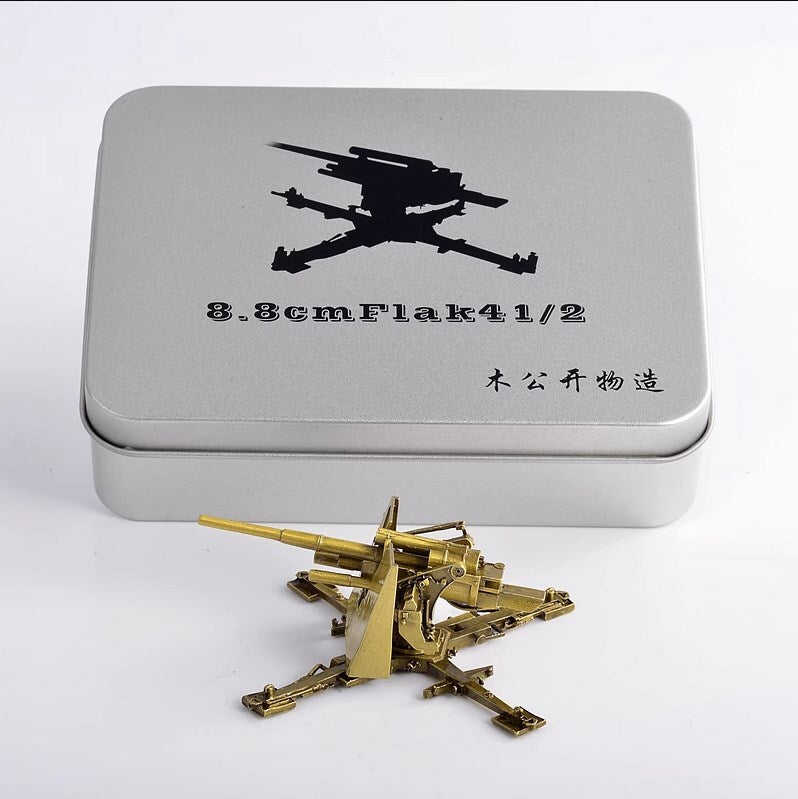 1/72 World War II German 88 Gun Flak41/42 All Metal Model Decoration With Box