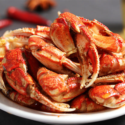 Delicious Spicy Crab - Legs Snack, Snacks Spicy Crab Claws, Small Seafood Cans.