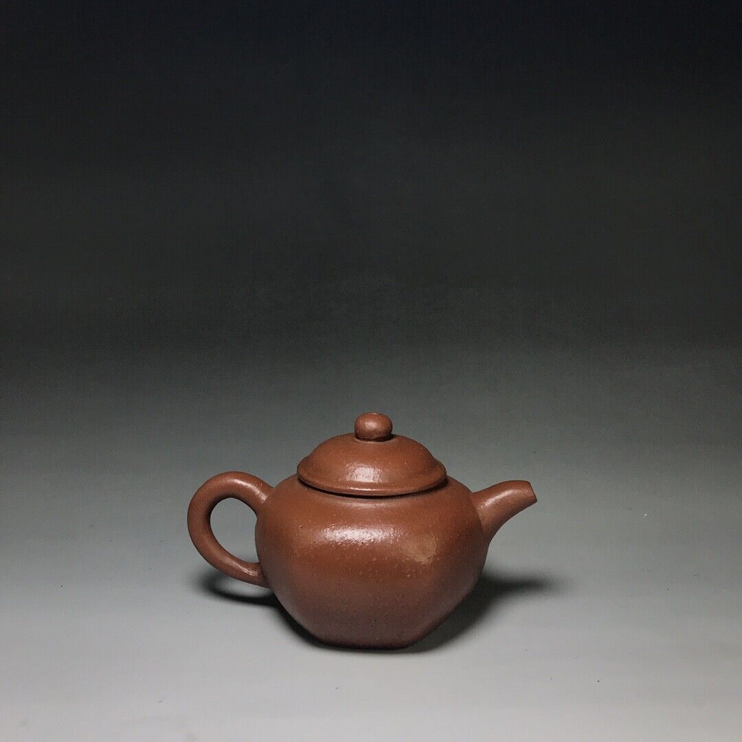 Chinese Yixing Zisha Clay Handmade Exquisite Teapot（鼓腹壶 底款：孟臣）