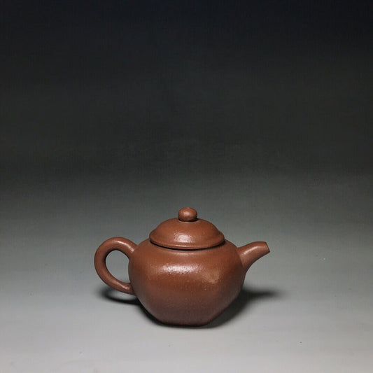 Chinese Yixing Zisha Clay Handmade Exquisite Teapot（鼓腹壶 底款：孟臣）