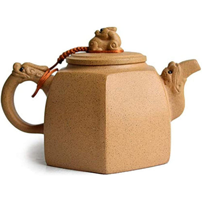 Teapot 330ml Chinese Yixing Genuine Clay Zisha Dragon Lion Pot