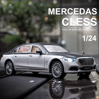 1:22 Benz Maybach S680 Alloy Metal Car Model Diecast Metal Toy Vehicles Car Mode