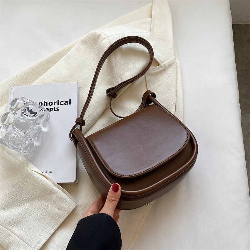2023 Winter PU Leather Women's Handbag Short The Latest Shoulder Crossbody Bags