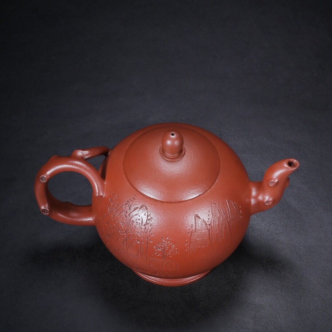 Chinese Yixing Zisha Clay Handmade Exquisite Teapot（dragon egg 蒋蓉）