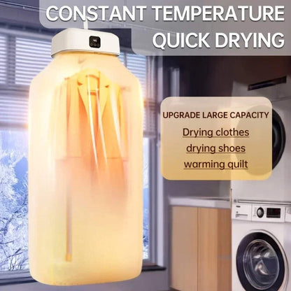 JKUOO 600W Foldable Electric Clothes Dryer – Quick Dry