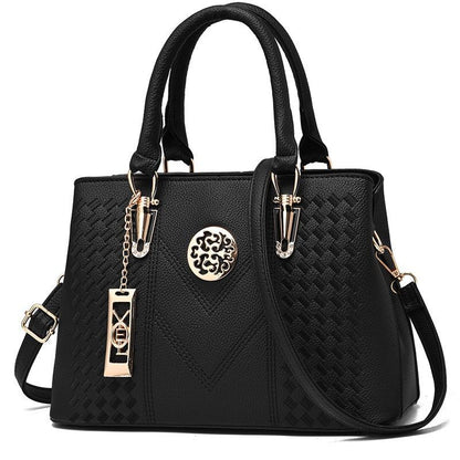 Women Leather Bag Embroidery Messenger Bags Luxury Handbags Bag Female Polyester