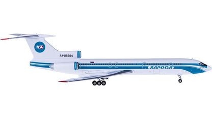 1:200 Herpa Air Enterprises Tupole TU-154M Passenger Airplane Diecast Model