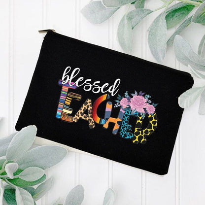 Cosmetic Bag Zipper Beauty Case Makeup Storage Pouch Purse Traveling 14*22CM 1PC
