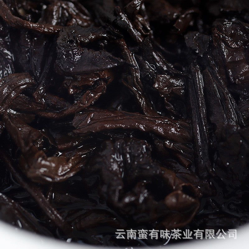 500G Yunnan 2024 ancient branch Pu'er tea tea mellow bulk small square piece -