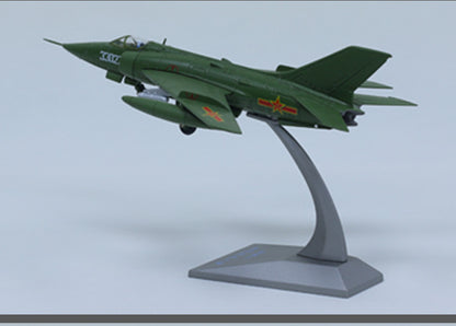1:72 21CM Chinese Q-5 Fighter Plane Airplane Diecast Military Aircraft Model