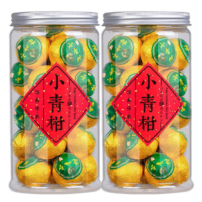Certified Organic Small Orange Peel Old Pu-erh Cooked Tea Puer Black Tea 250g