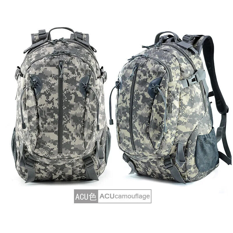 Men's 30L Army Tactical Backpack Bag 900D Outdoor Bag Hiking Camping Hunting