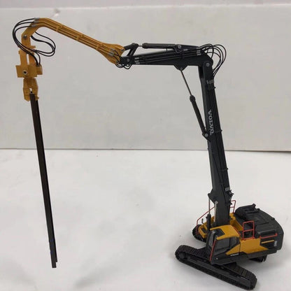 1:50 EC480E Pile Driving Machinery Construct Equipment Machine Diecast Model