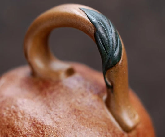 100cc chinese Yixing Handmade Zisha teapot Duan Ni pomegranate hu Gongfu Tea Pot